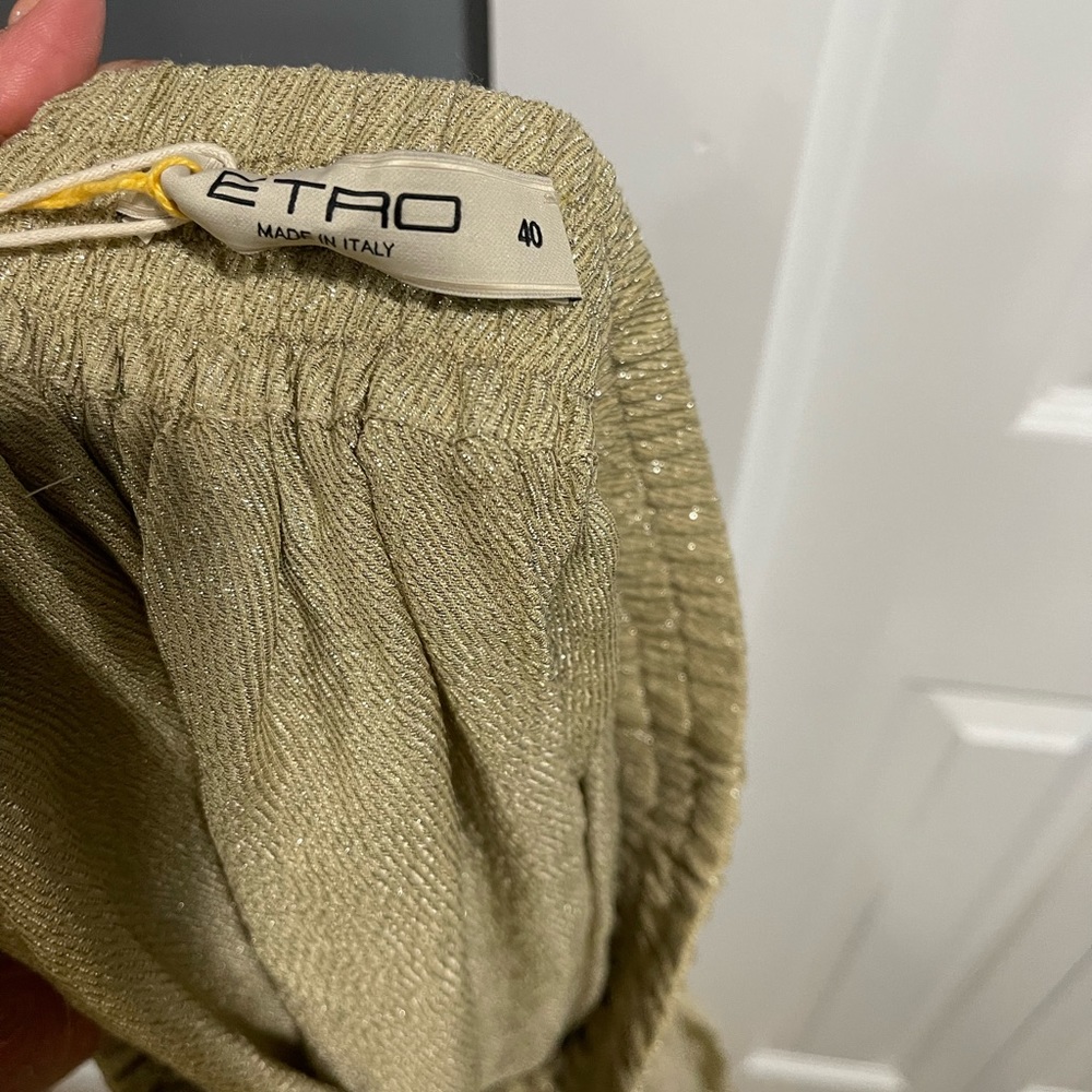 Etro Golden Shimmer skirt - Picture 4 of 8